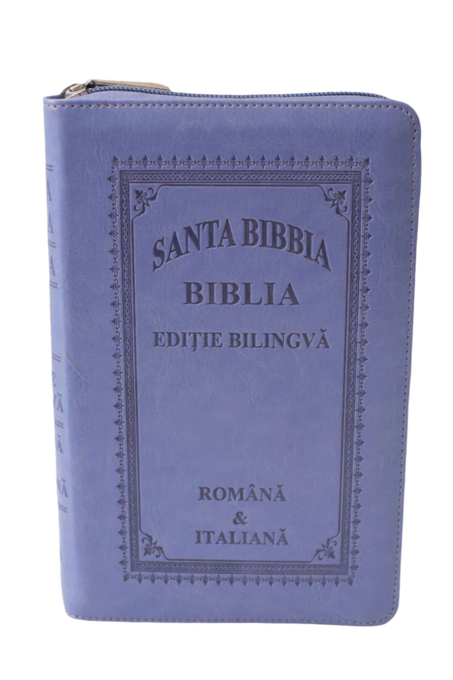 Romanian/Italian Bible with Zipper